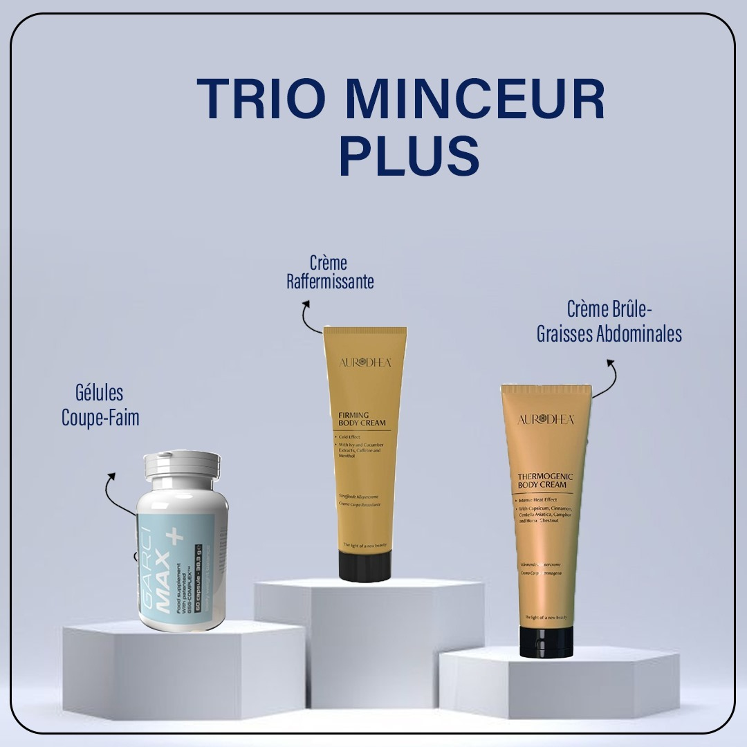 Trio Minceur pour une perte de poids ultra rapide et un ventre plat