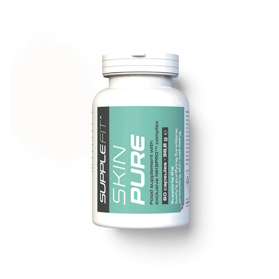 SKINPURE – Skin Food Supplement with Niacin, Broccoli & Burdock - 60 Capsules