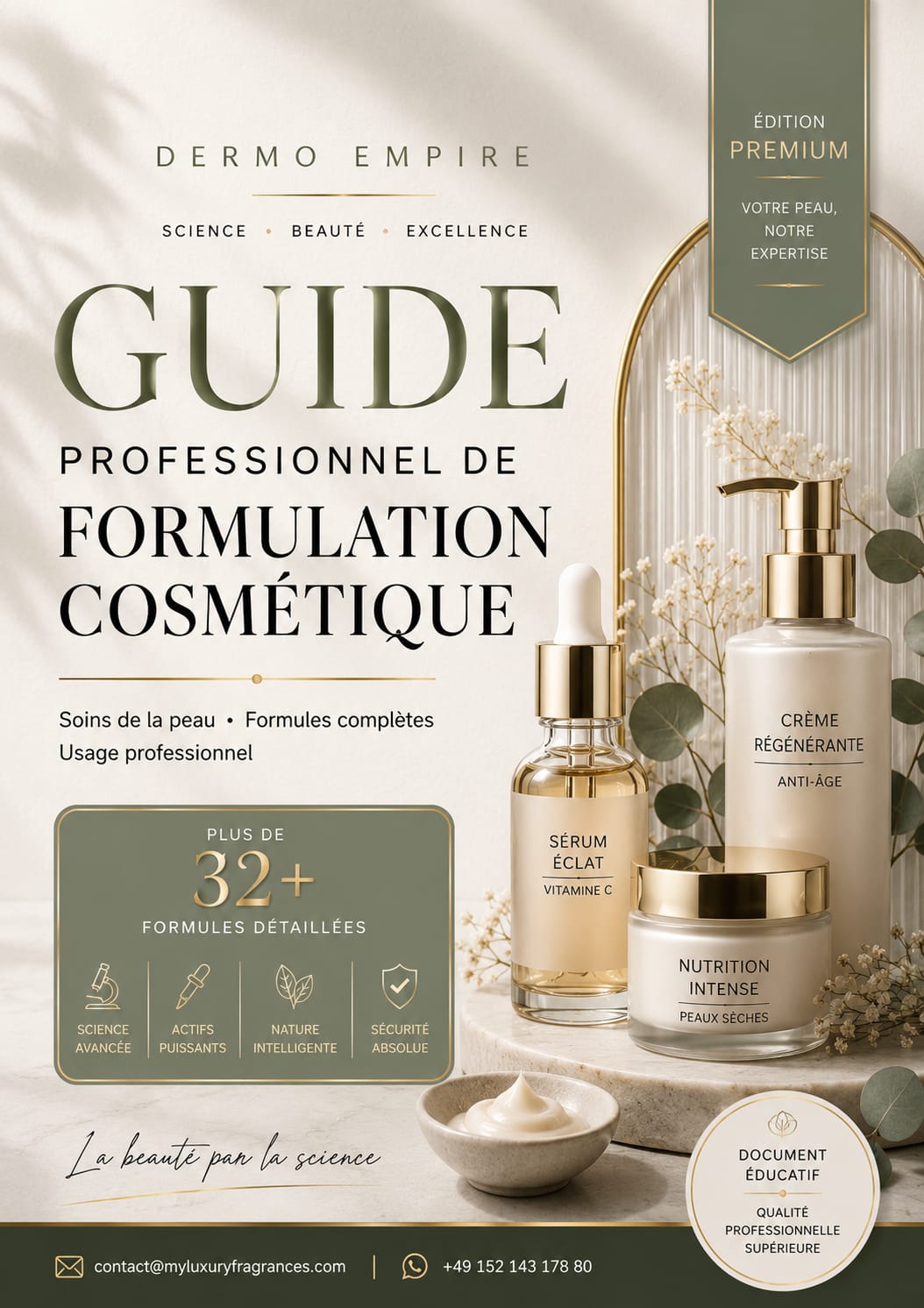 32 Secrets de Formulation — Dermo Empire