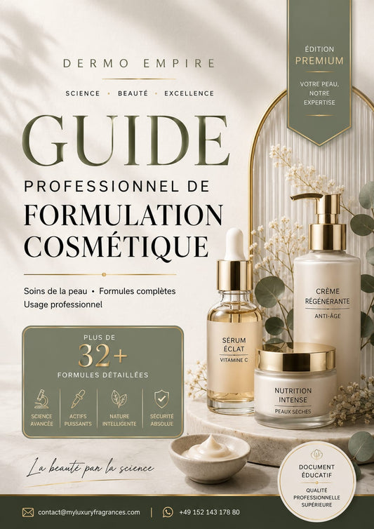 32 Secrets de Formulation — Dermo Empire